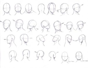 Head Drawing Reference and Sketches for Artists