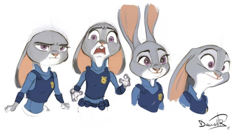 Judy Hopps (Zootopia) Drawing Reference and Sketches for Artists