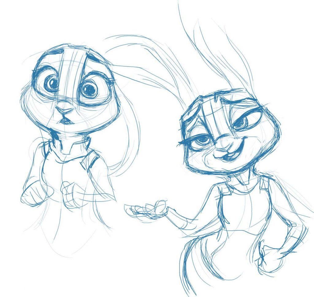 Judy Hopps (Zootopia) Drawing Reference and Sketches for Artists