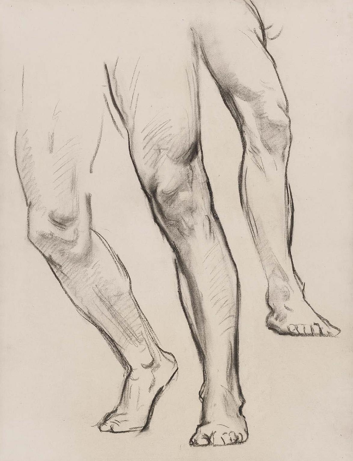 Мужские ноги для рисования