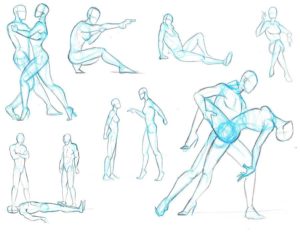 Couple Dancing Drawing Reference and Sketches for Artists