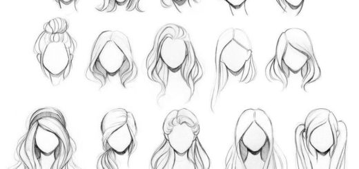 A Girl with a Pony tail hairstyle - Arts by NADI - Drawings & Illustration,  People & Figures, Other People & Figures, Female - ArtPal