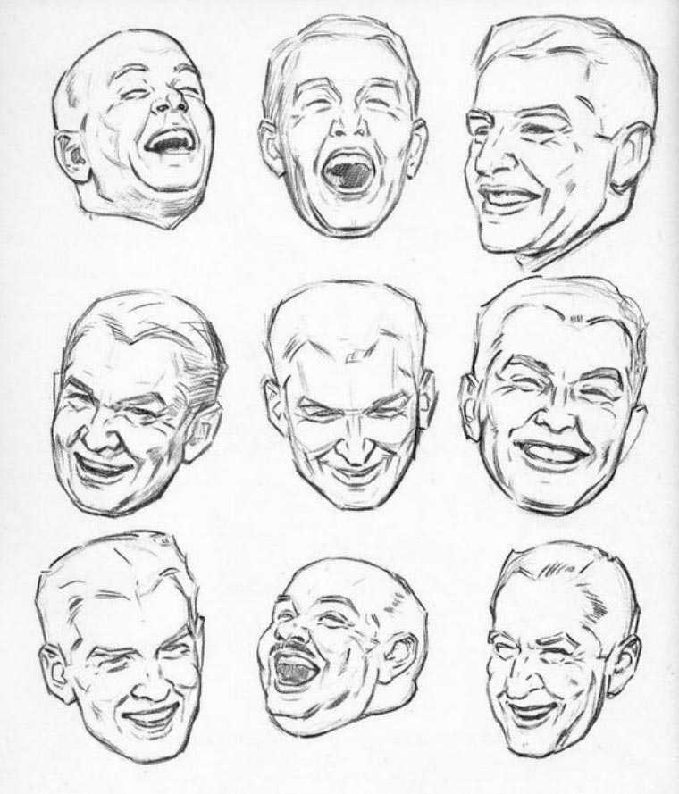 laughter drawing