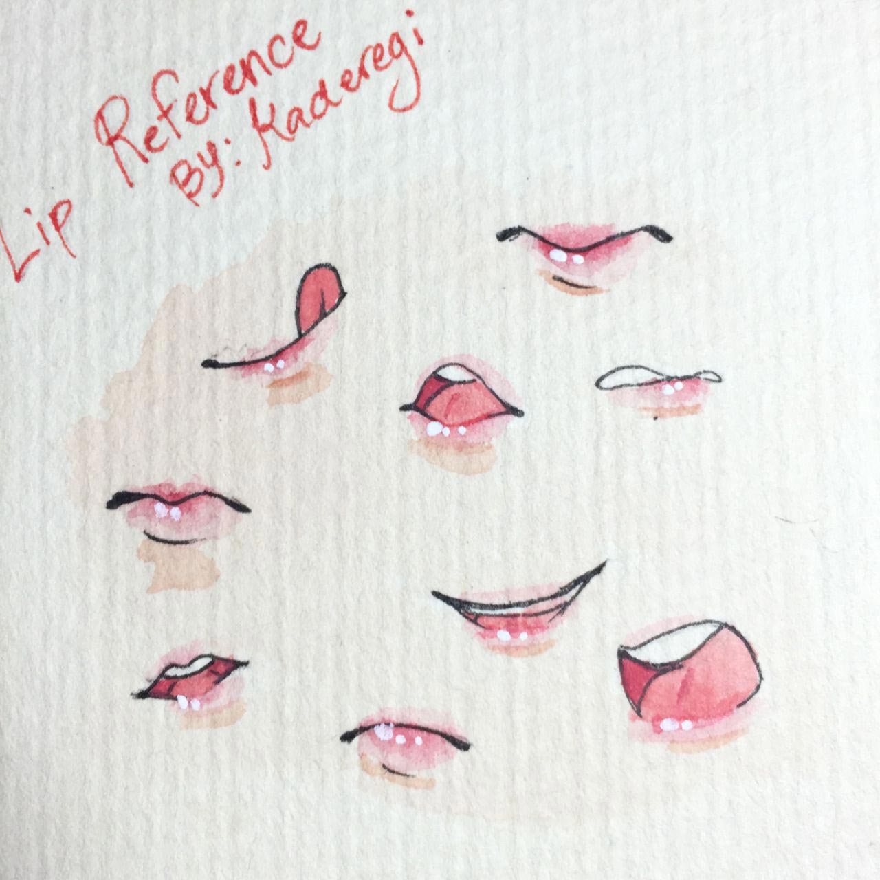 Lips Drawing Reference and Sketches for Artists