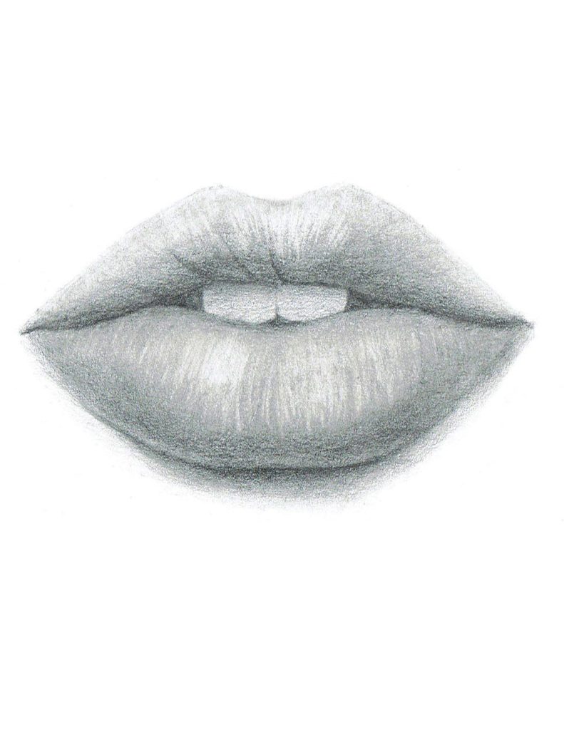 Lips Drawing Reference And Sketches For Artists 4577