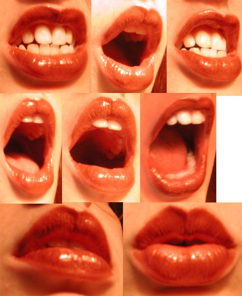 Lip Drawing Reference Color Useful drawing references and sketches for ...