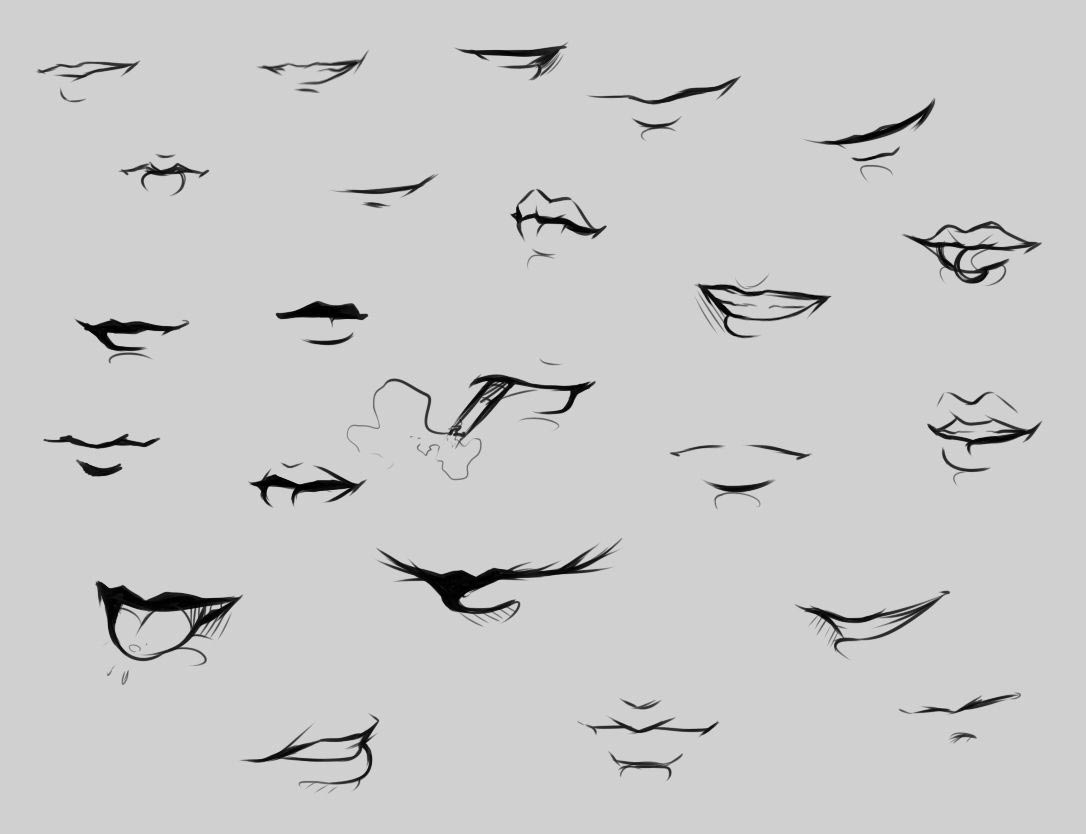 How To Draw Lips - Why Male And Female Lips Are Different