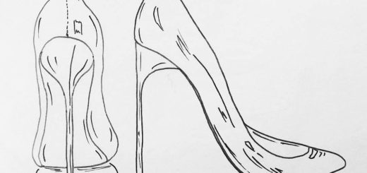 Stilettos drawing reference