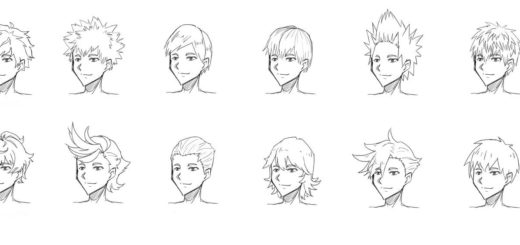 Hairstyles Drawing References And Sketches For Artists