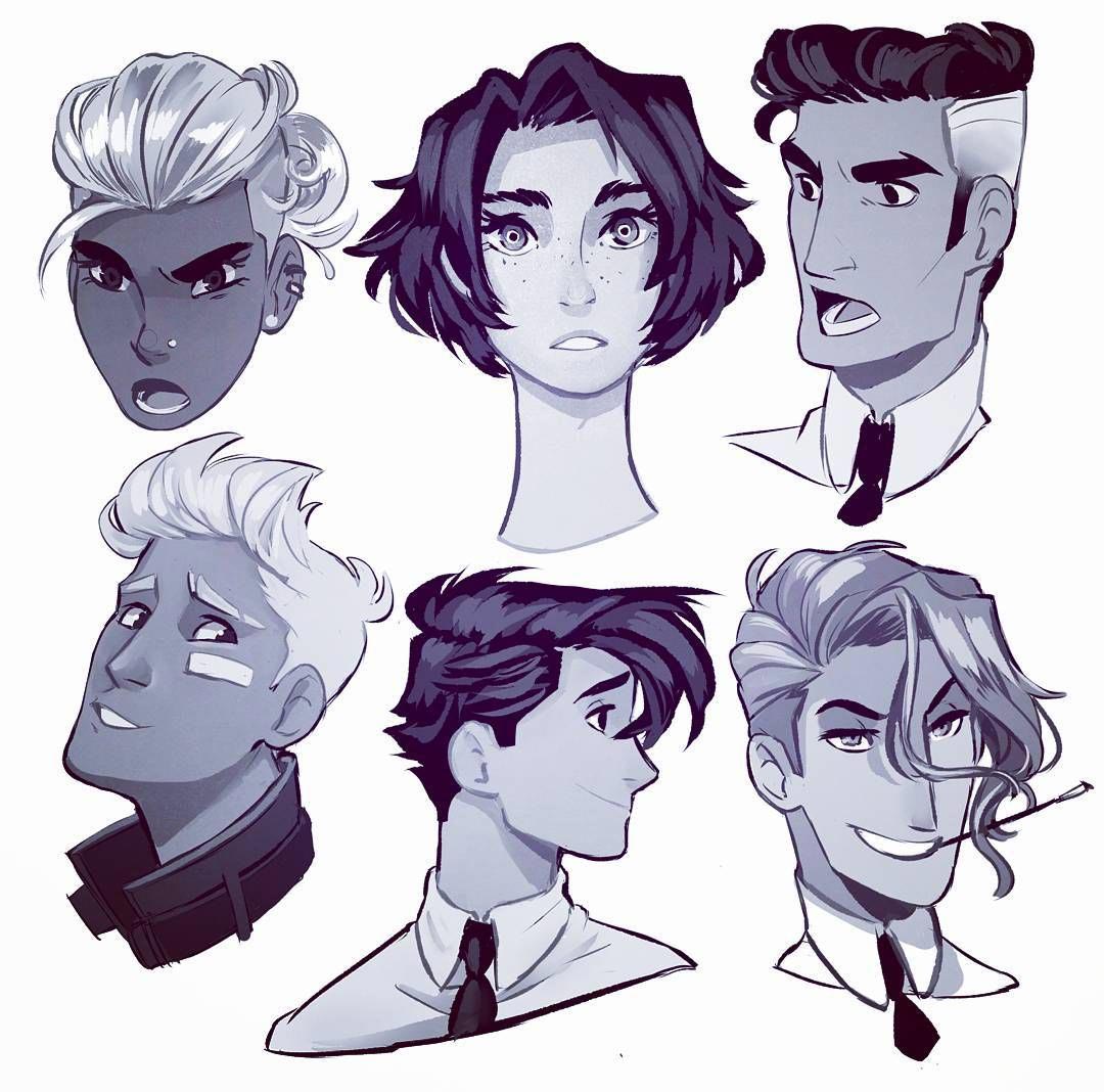 Male Hairstyles Drawing ~ Boy Hairstyles Anime Drawing Male Manga Hair Boditewasuch 2517