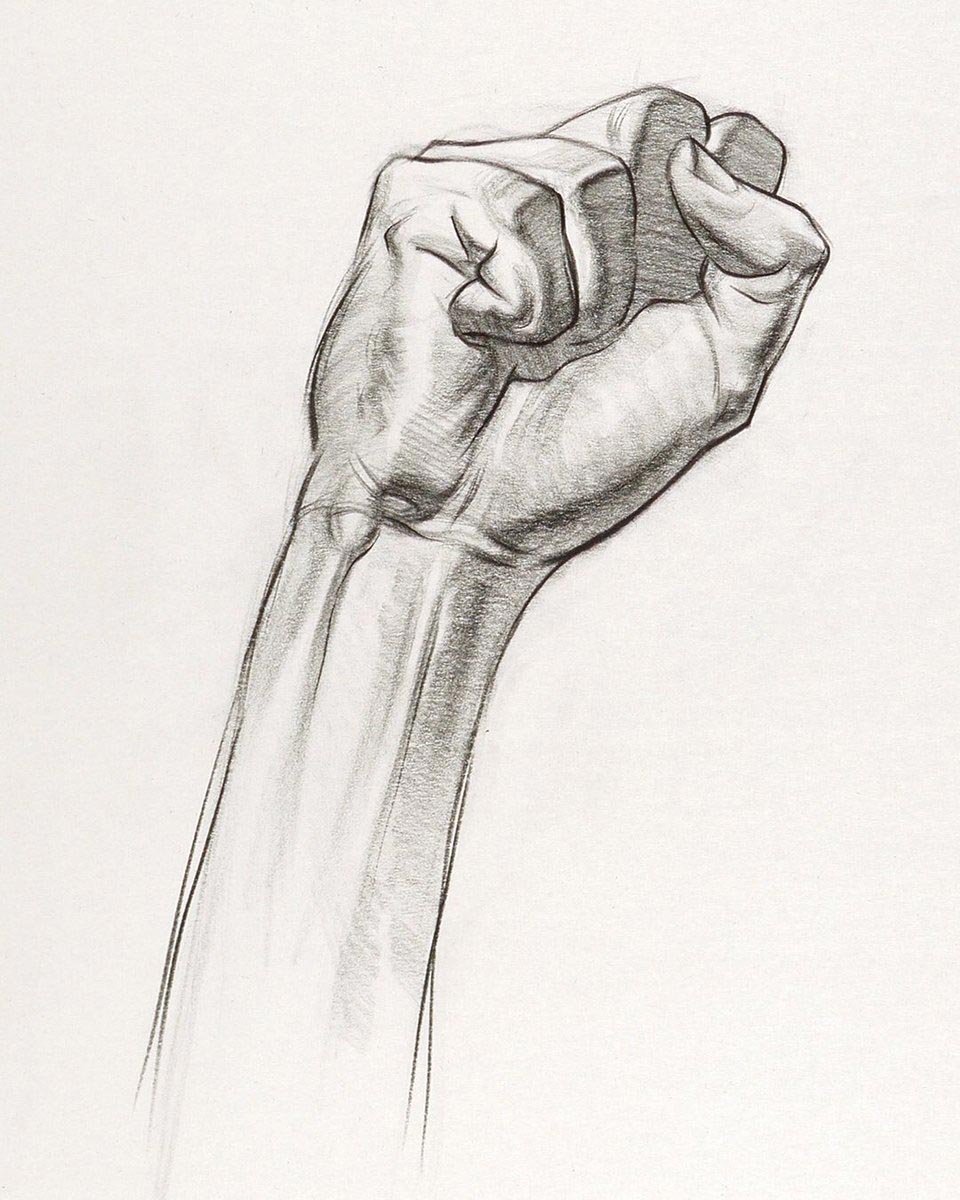 Fist Reference Drawing - Fist Drawing Reference And Sketches For ...