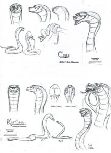 Snake Drawing Reference and Sketches for Artists