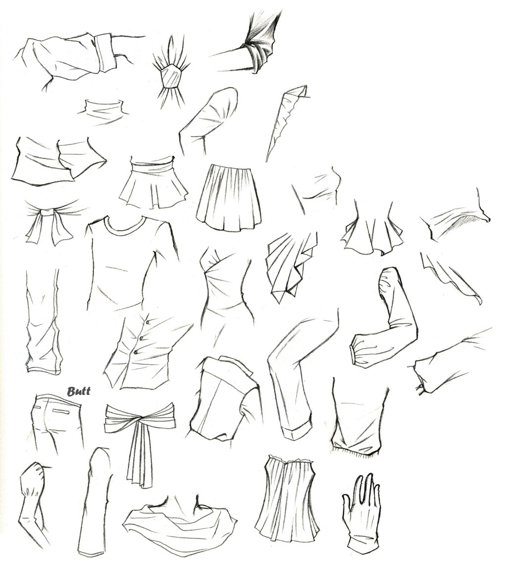 dosis selvmord Spectacle Clothing folds Drawing Reference and Sketches for Artists
