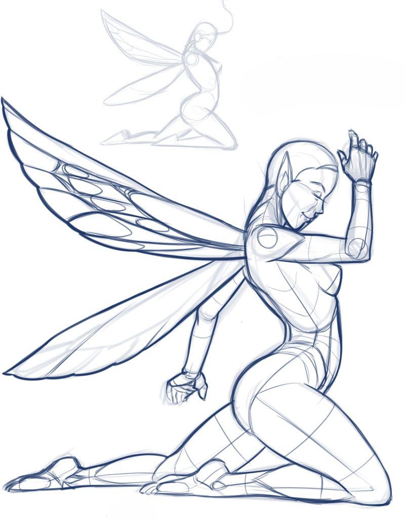 Fairy drawing reference