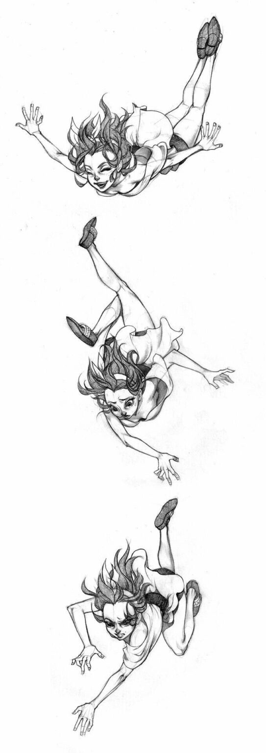 Floating Flying Poses Reference ~ Poses Reference Floating Pose Drawing ...