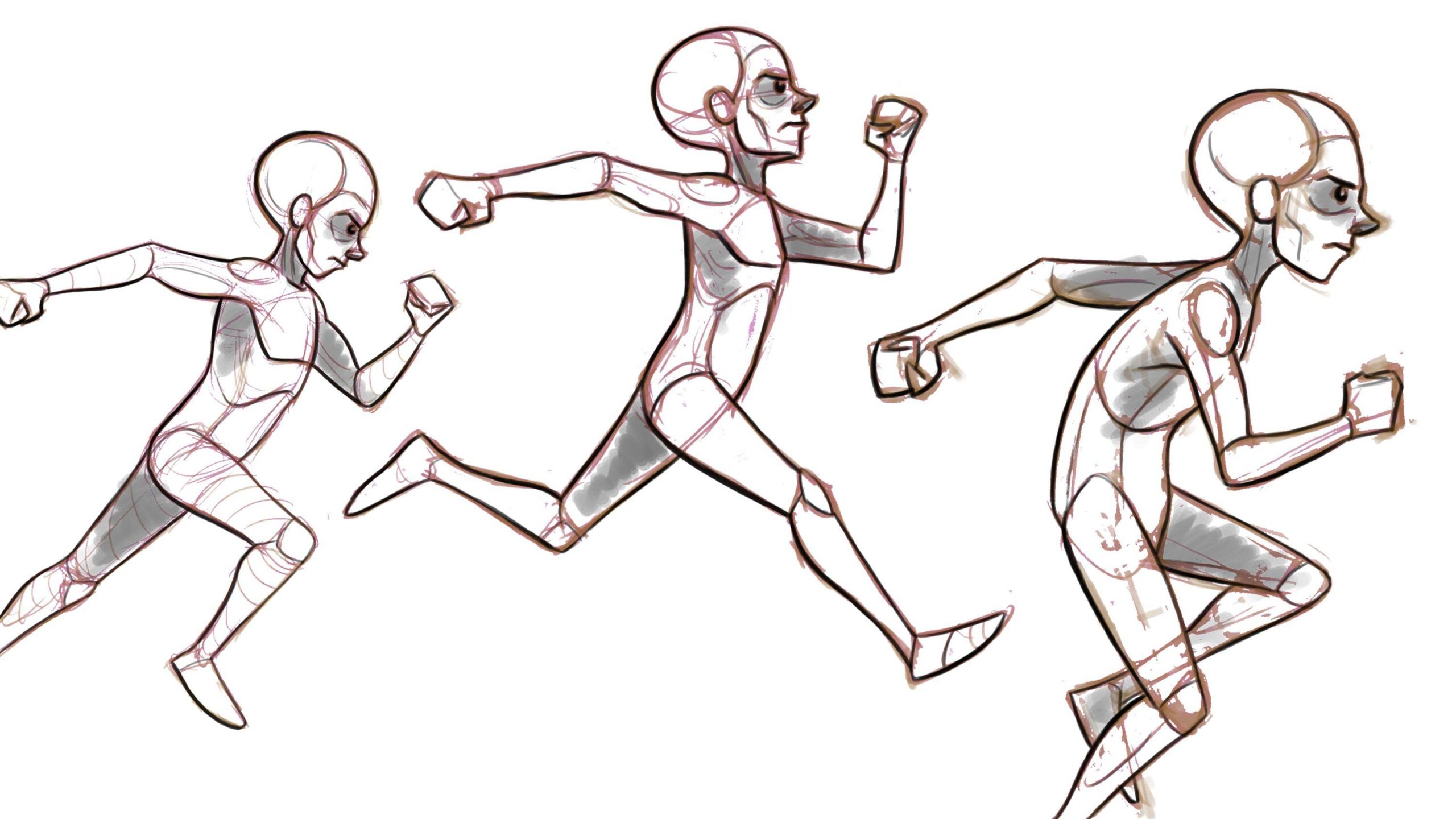 Running Poses - Couple running pose | PoseMy.Art