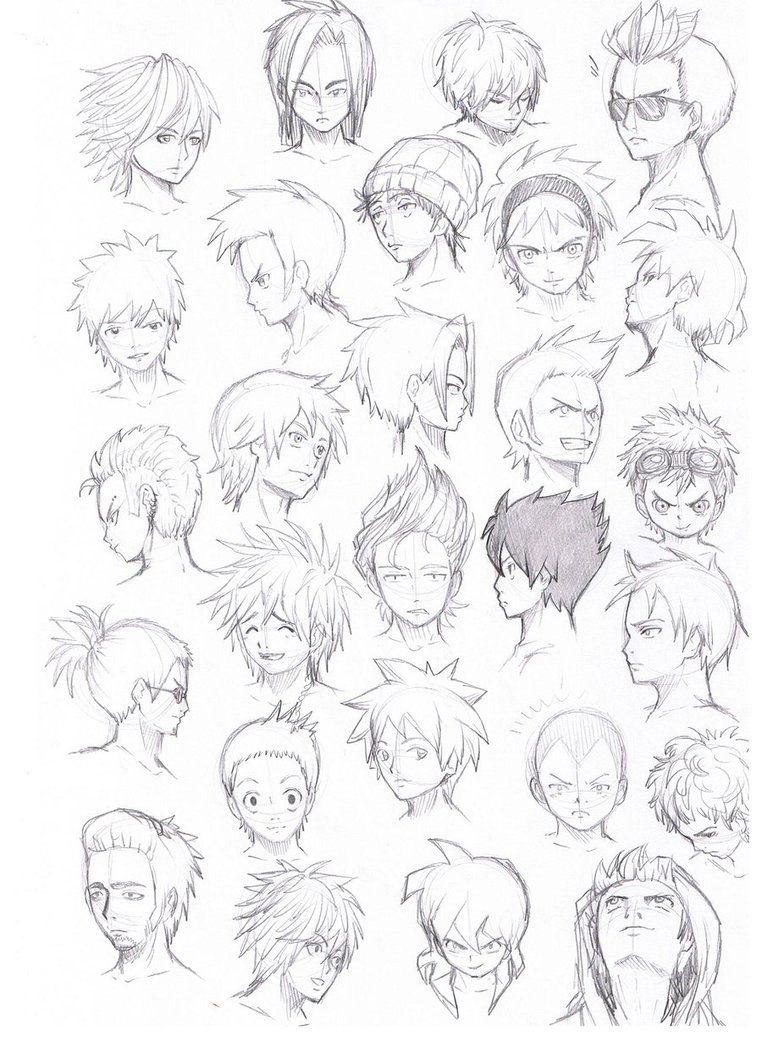 How to Draw Manga Characters Facial Expressions Drawing Reference Book