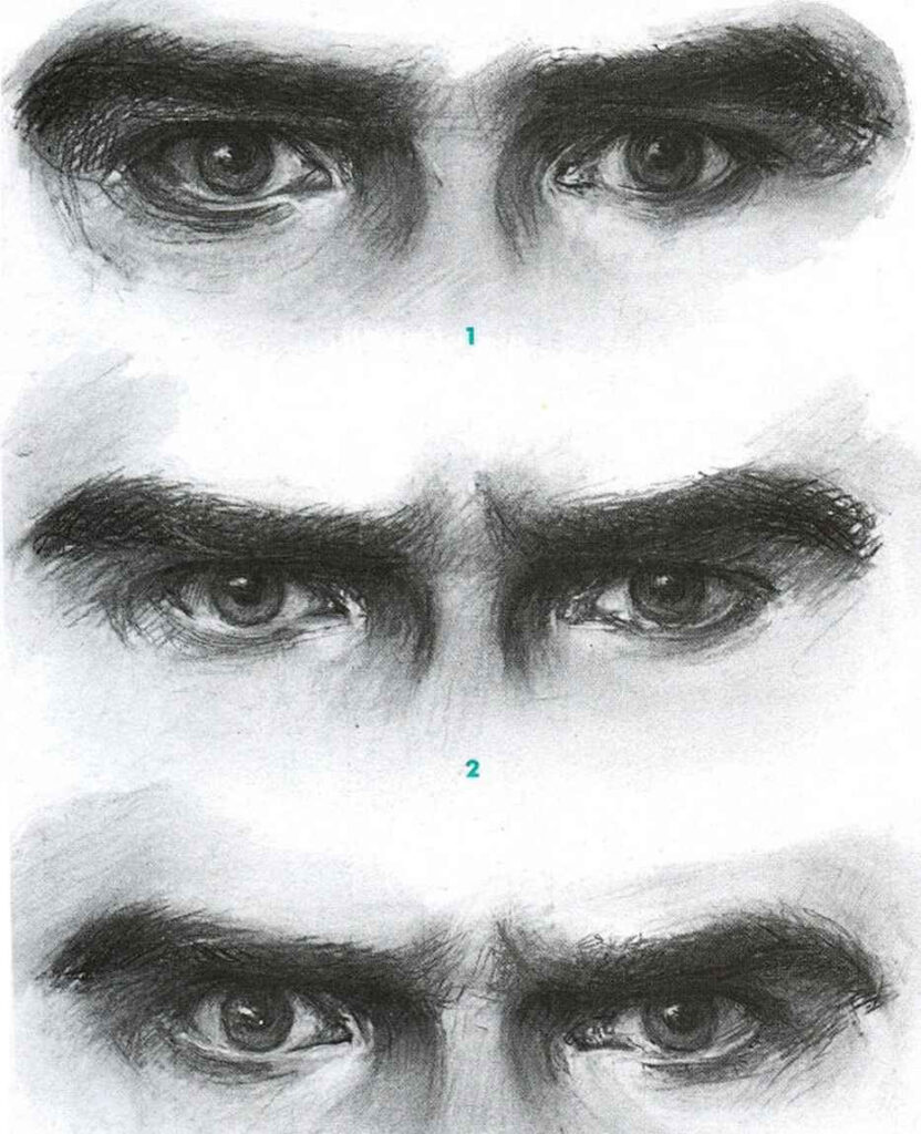 Male Eyes Drawing Reference and Sketches for Artists