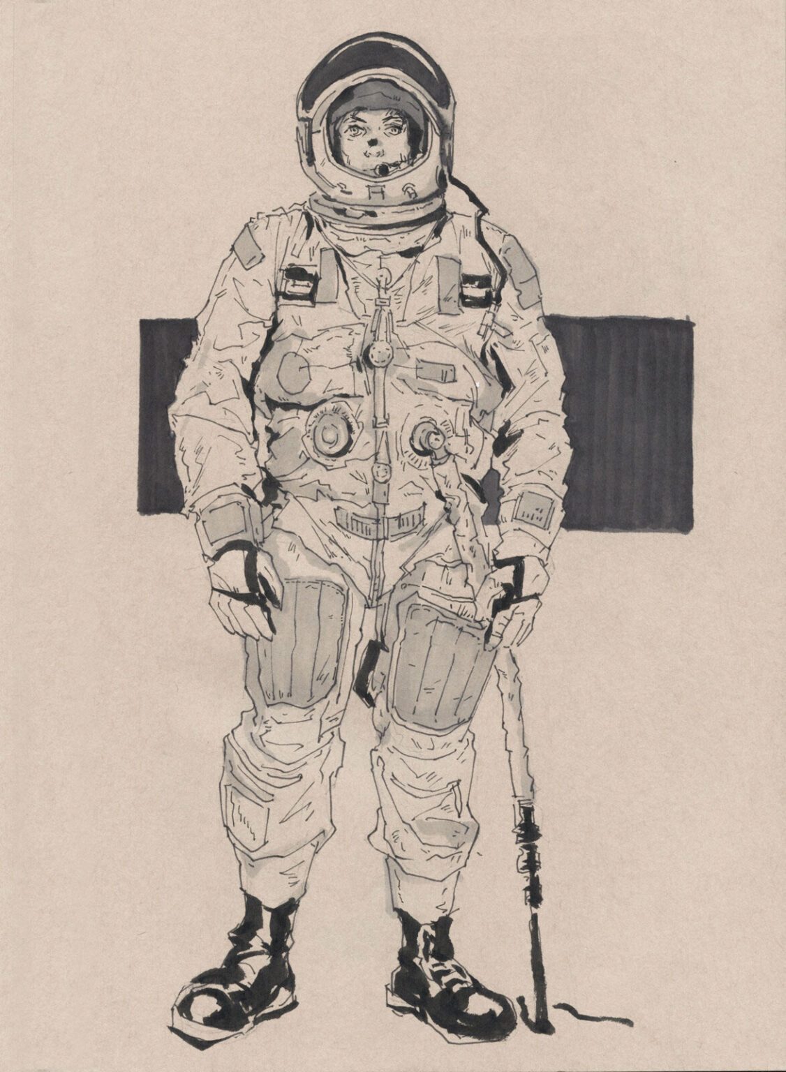 Astronaut Drawing Reference and Sketches for Artists