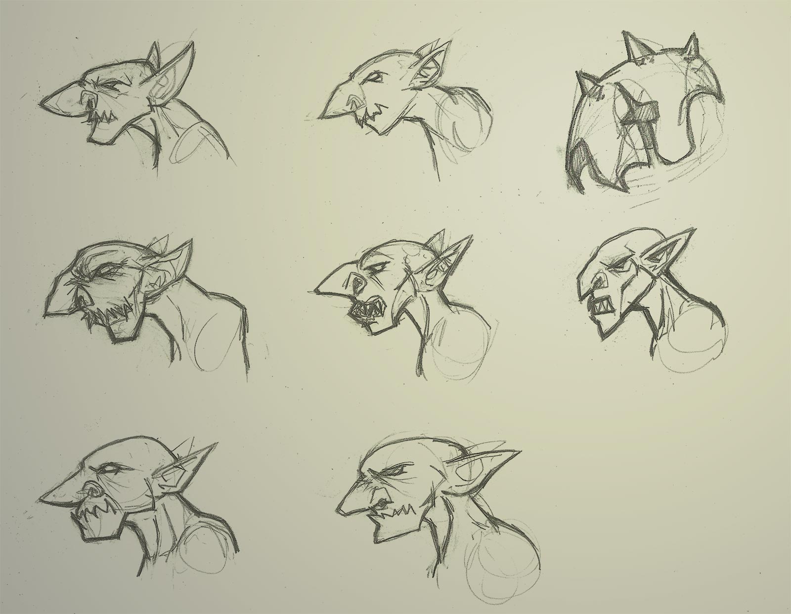 Goblin drawing reference