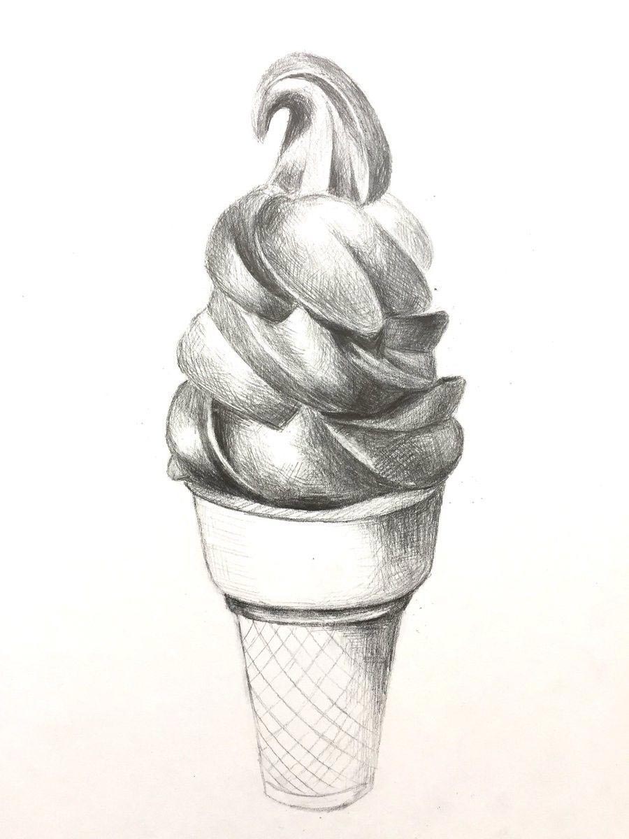 How to Draw An Ice Cream with Sprinkles - Step by Step-anthinhphatland.vn