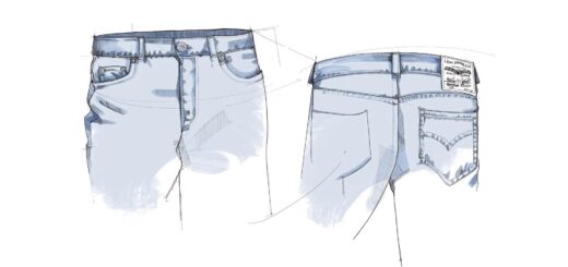 Jeans drawing reference
