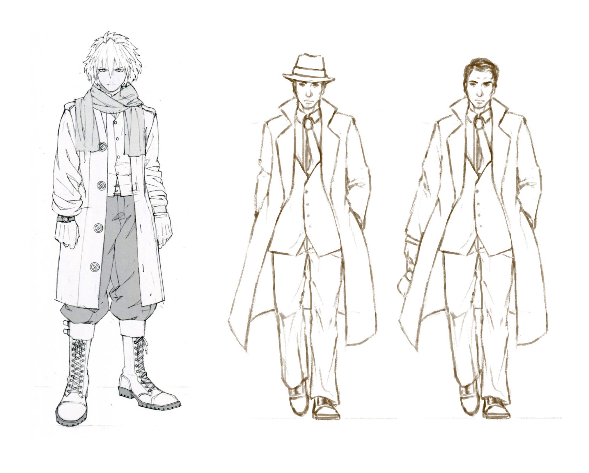 Coat drawing reference