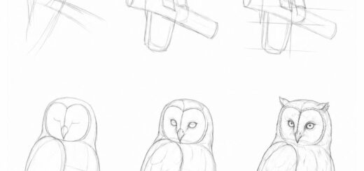 How to Draw an Owl Step by Step