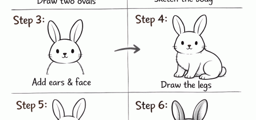 How To Draw Rabbit Step by Step