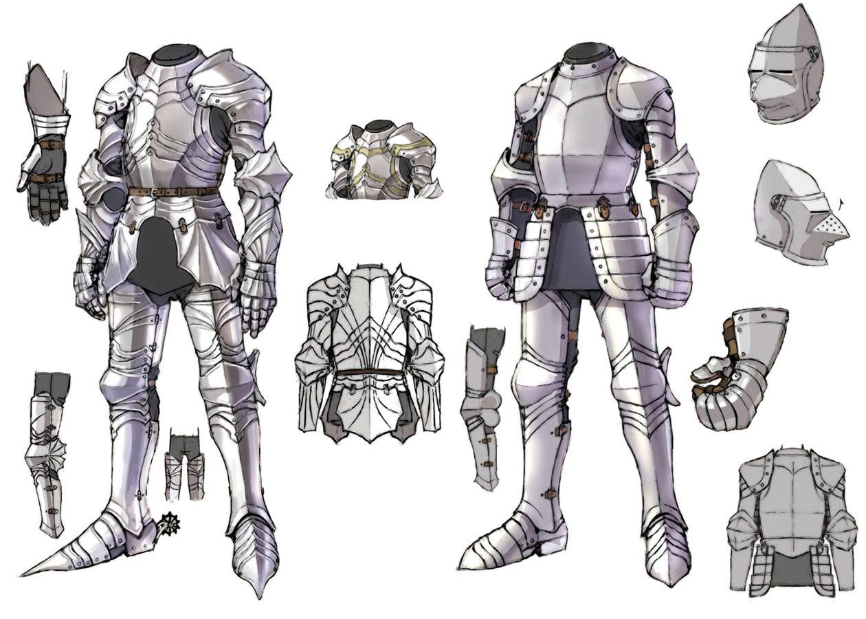 Knight armor Drawing Reference and Sketches for Artists