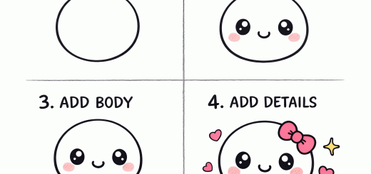 How to Draw Kawaii Step by Step