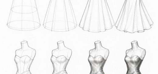 How to Draw Dress Step by Step