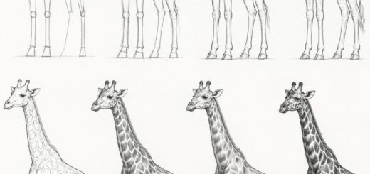 How to Draw Giraffe Step by Step