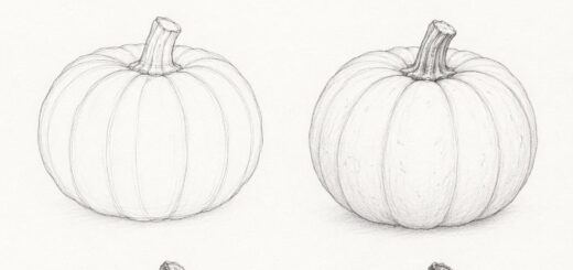 How to Draw Pumpkin Step by Step