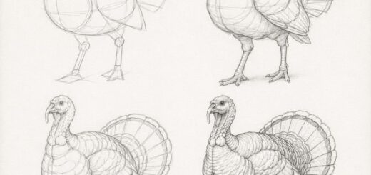 How to Draw Turkey Step by Step
