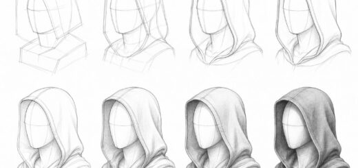 How to Draw Hood Step by Step