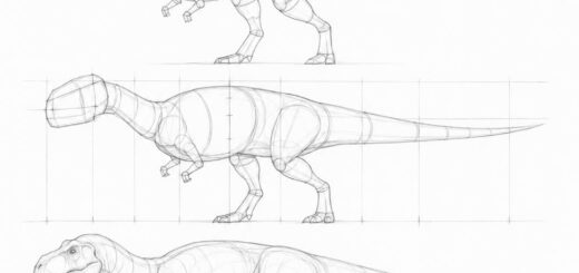 How to Draw T-rex Step by Step